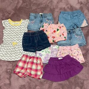 Toddler Girls Bundle of Shorts Size. 2T 24mths Dress